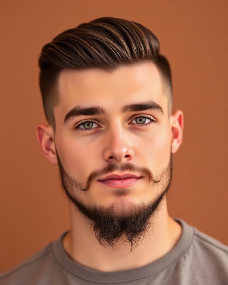 Sharp men's fade