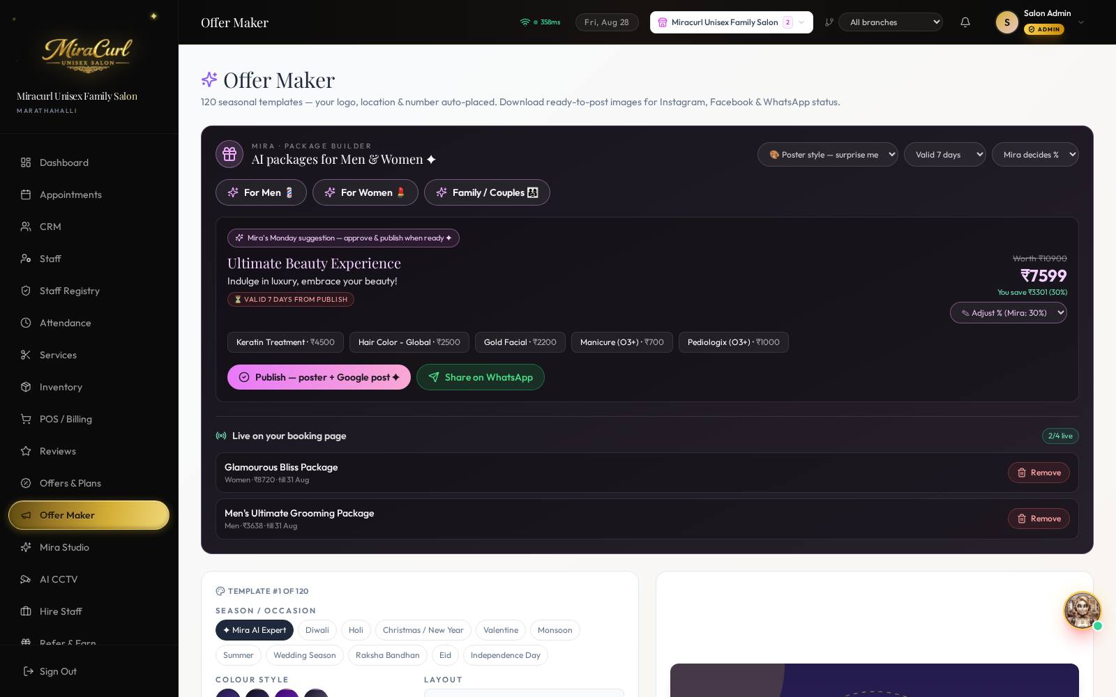 Mira Offers Studio — your AI marketing team